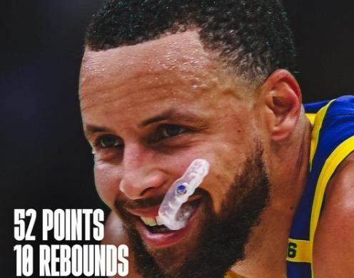 半岛体育官网-‌37岁新巅峰！库里52分+12三分压乔詹再写不老神话